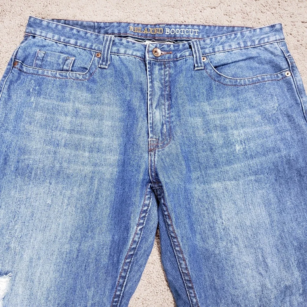 Urban Pipeline Loose Bootcut‎ Mens 38x32 Blue Jeans Y2k Vintage Grunge Skater